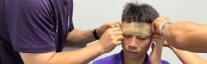 皇冠网址-记者：杨帆眉骨赛后缝了4针，看侧脸都能看出拧着眉毛